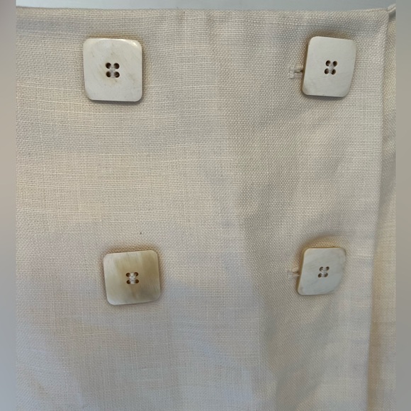 Natural Linen Skirt - Picture 2 of 11